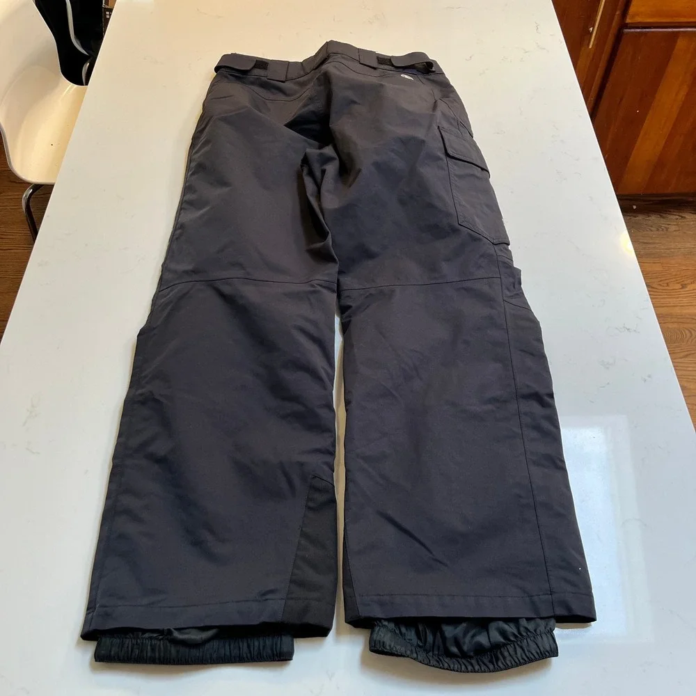 Marmot Mens Black Snoblast Pants Cargo Ski Snowboard Adjustable Waist‎ Medium